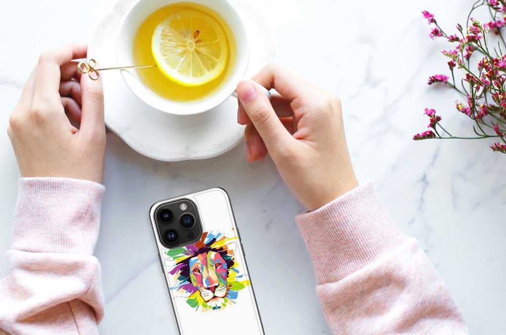 iPhone 15 Pro Hoesje Lion Color B2C Telecom