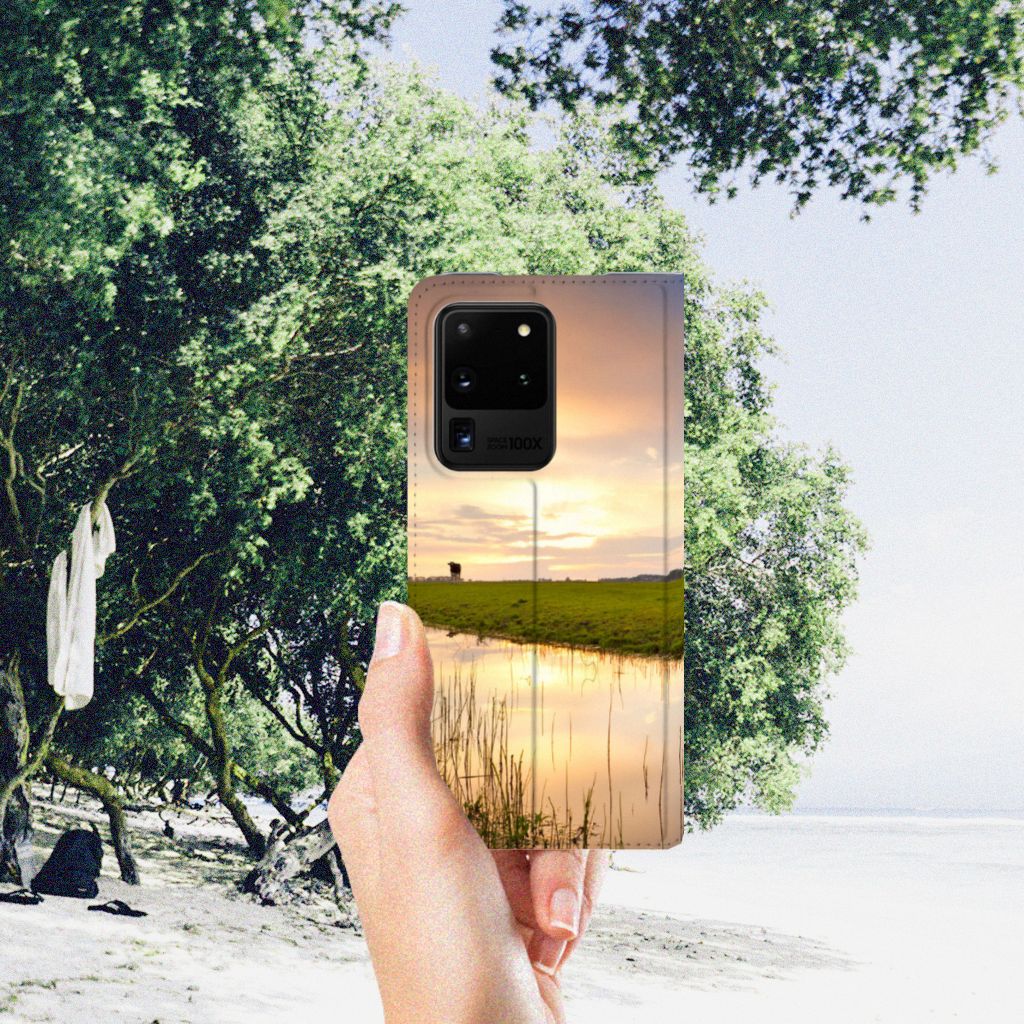 Samsung Galaxy S20 Ultra Hoesje maken Koe - B2C Telecom