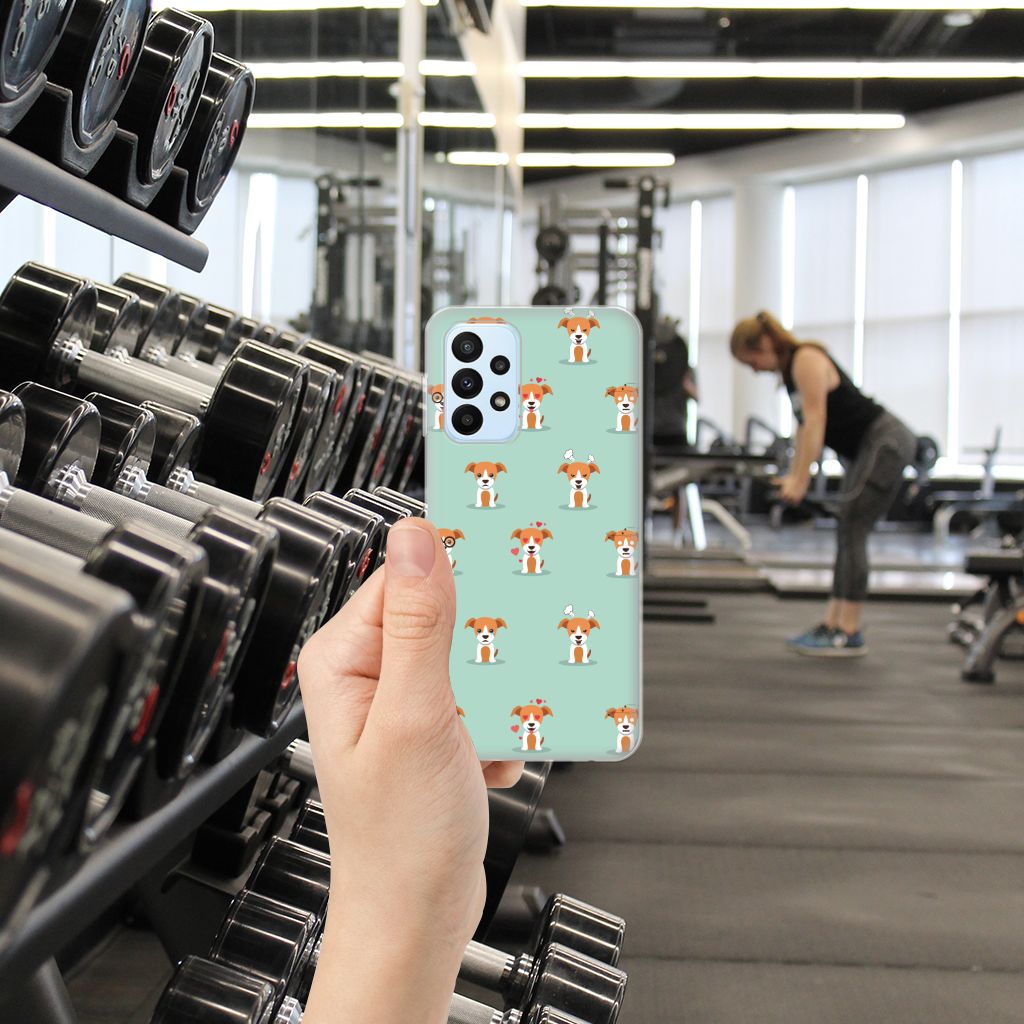 Samsung Galaxy A23 TPU Hoesje Pups B2C Telecom