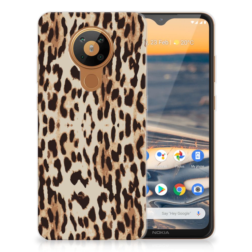 Nokia 5.3 TPU Hoesje Leopard