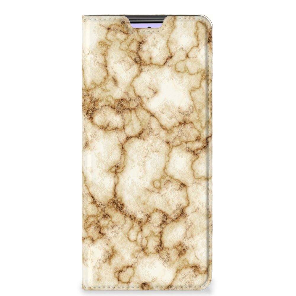 Xiaomi Redmi Note 10 Pro Standcase Marmer Goud - B2C Telecom