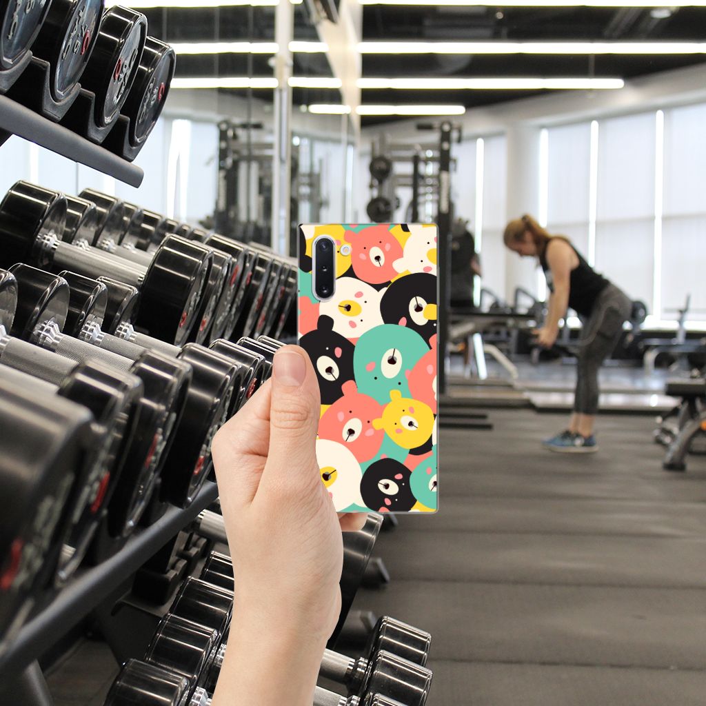 Samsung Galaxy Note 10 Telefoonhoesje met Naam Bears