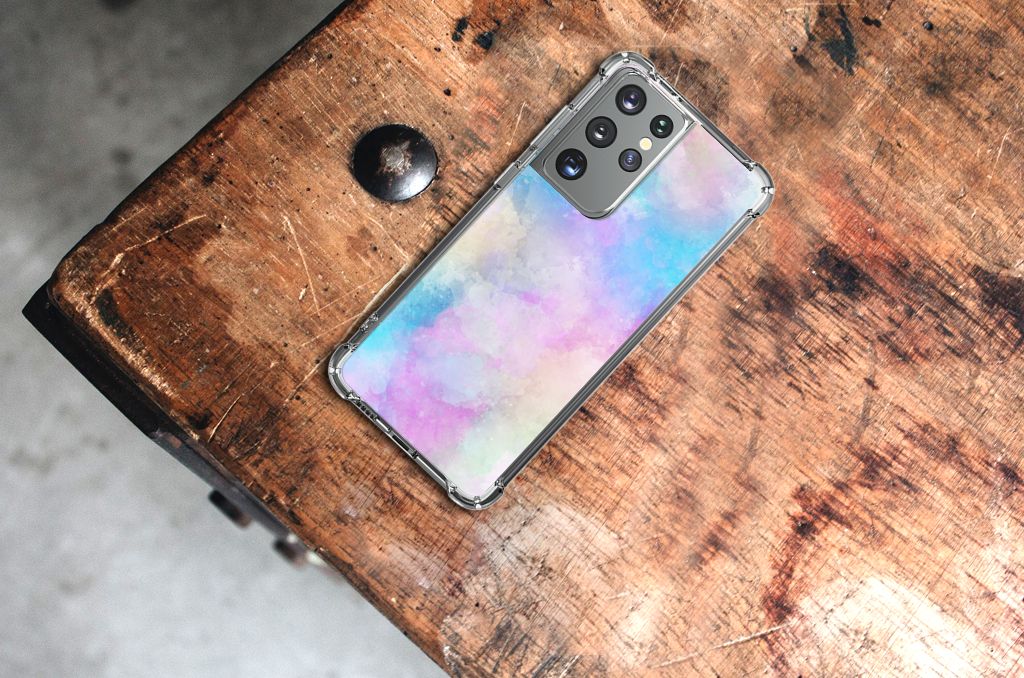 Back Cover Samsung Galaxy S21 Ultra Watercolor Light B2C Telecom