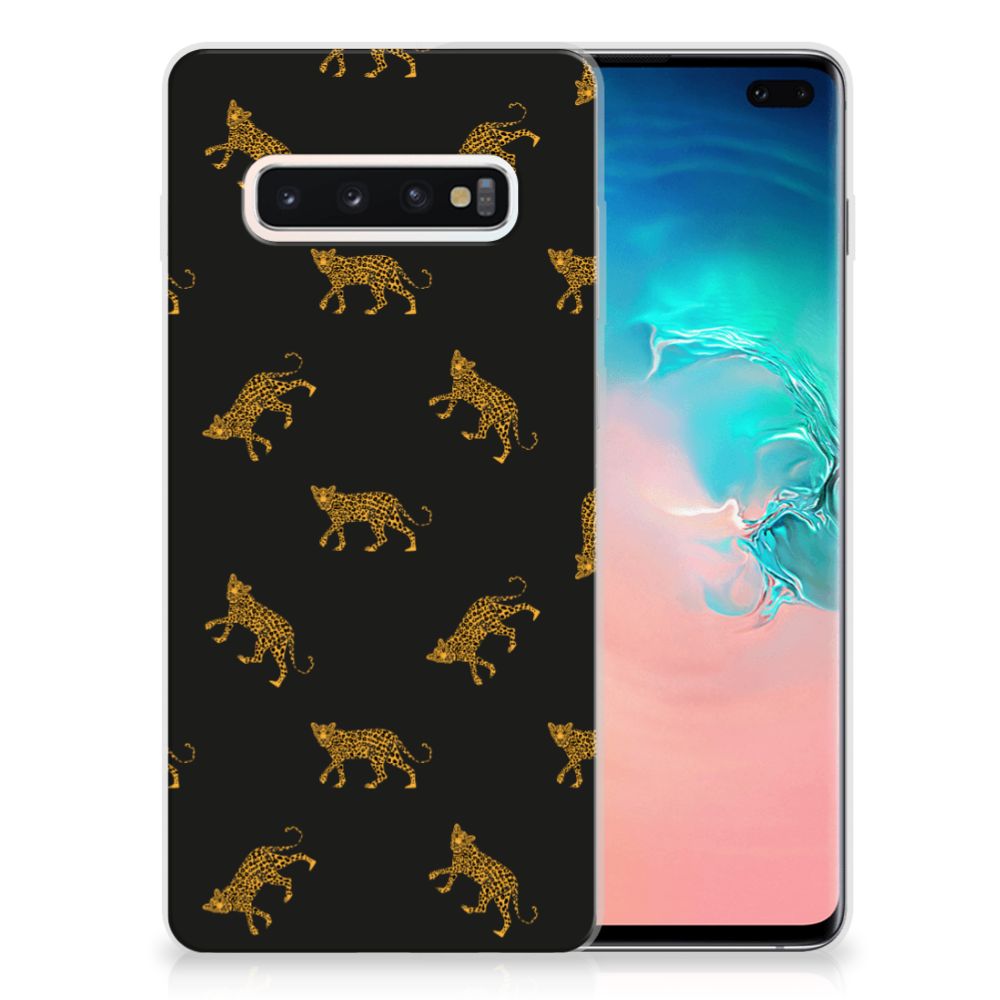 TPU Hoesje voor Samsung Galaxy S10 Plus Leopards