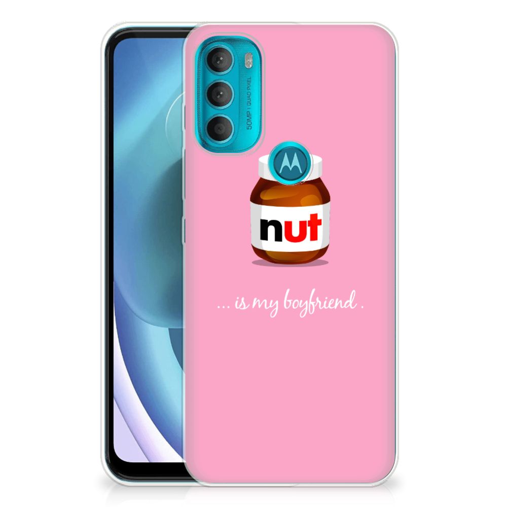 Motorola Moto G71 5G Siliconen Case Nut Boyfriend