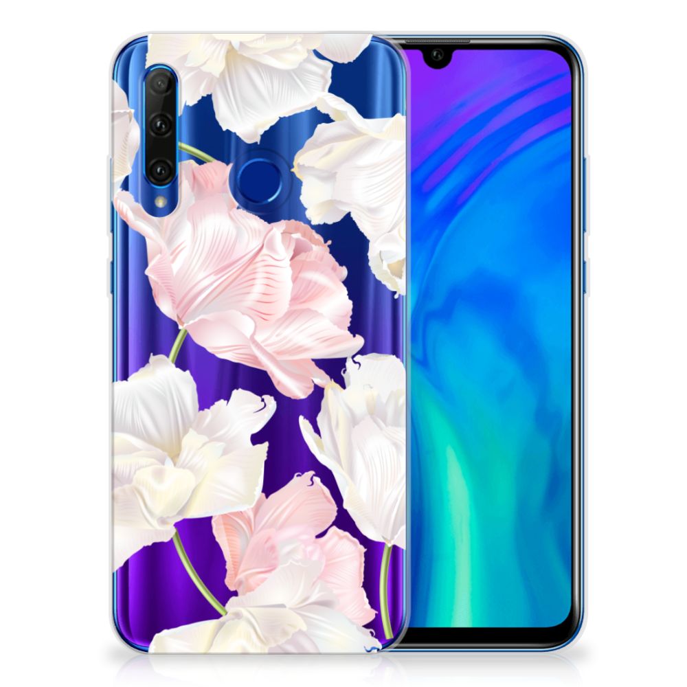 Honor 20 Lite TPU Case Lovely Flowers