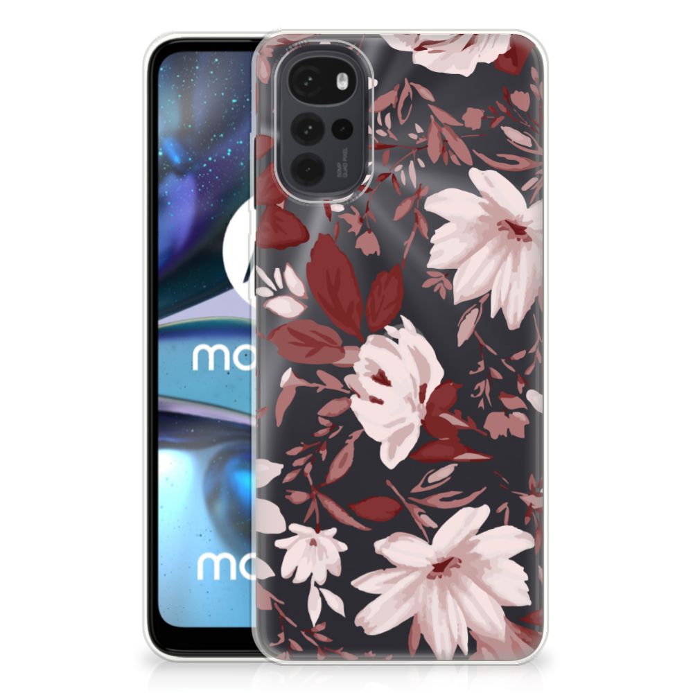 Hoesje maken Motorola Moto G22 Watercolor Flowers B2C Telecom