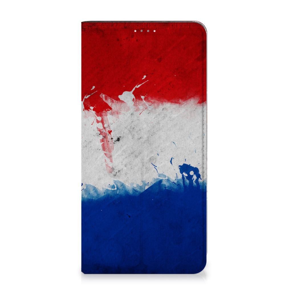 Samsung Galaxy A14 4G Standcase Nederland met design van de Nederlandse vlag.