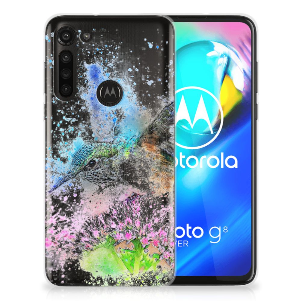 Hoesje maken Motorola Moto G8 Power Vogel