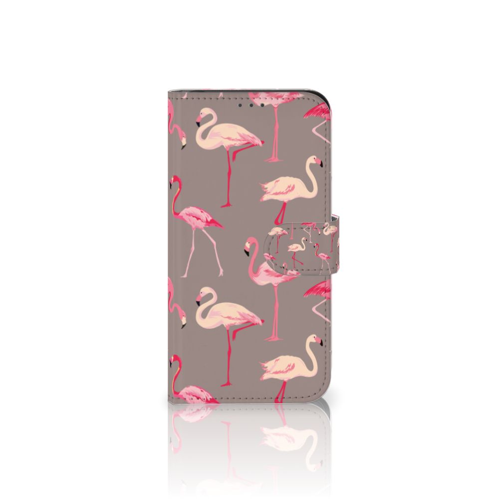 Samsung Galaxy Xcover 5 Telefoonhoesje met Pasjes Flamingo