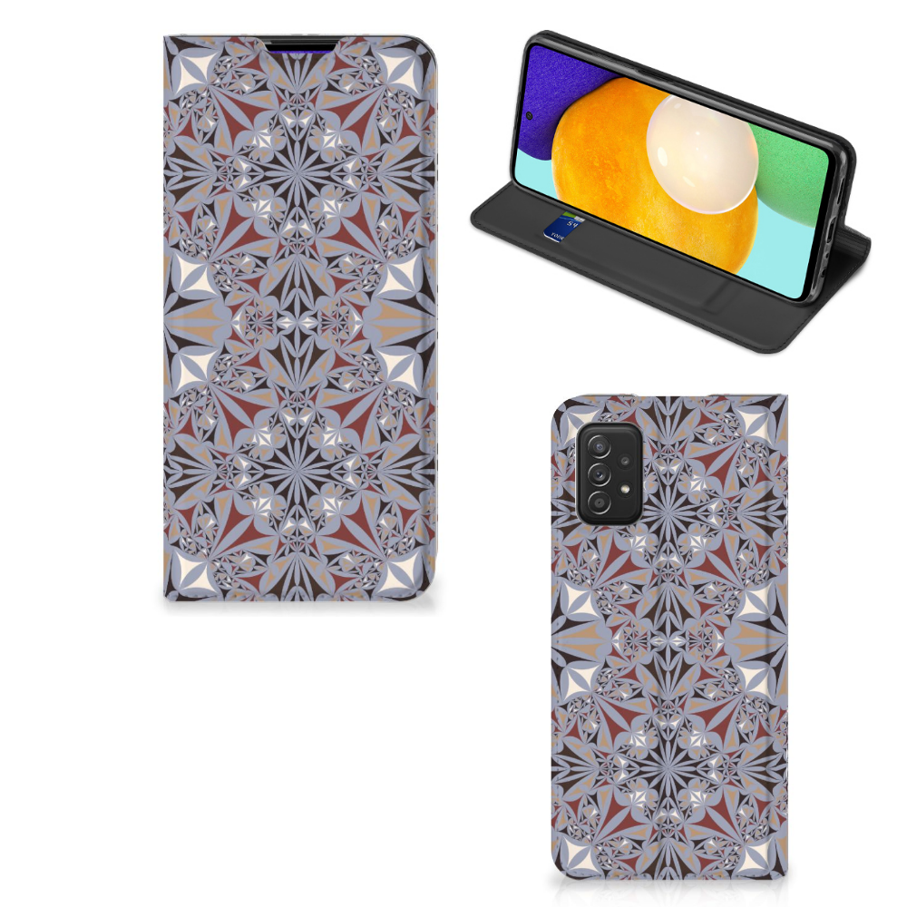 Samsung Galaxy A03s Standcase Flower Tiles - B2C Telecom