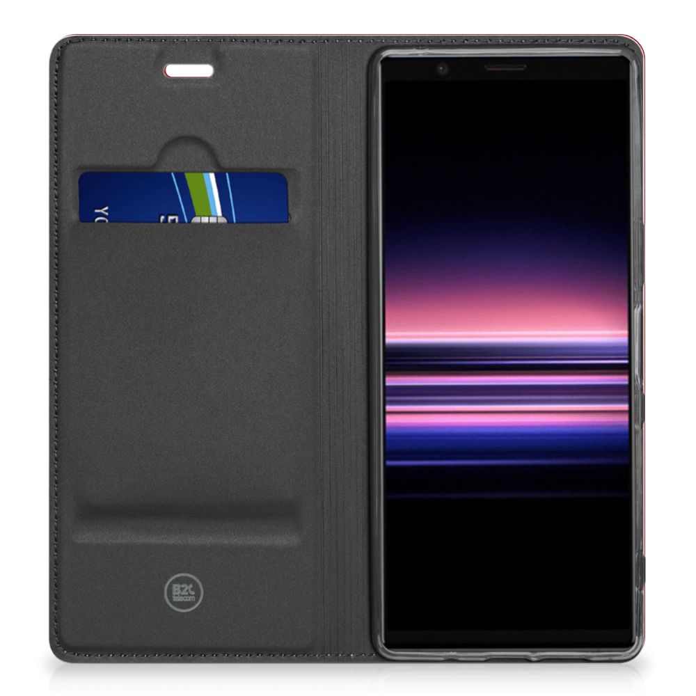 Sony Xperia 5 Hippe Standcase Liefde - Origineel Romantisch Cadeau