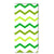 OPPO A54 5G | A74 5G | A93 5G Hoesje met Magneet Zigzag Groen - B2C Telecom