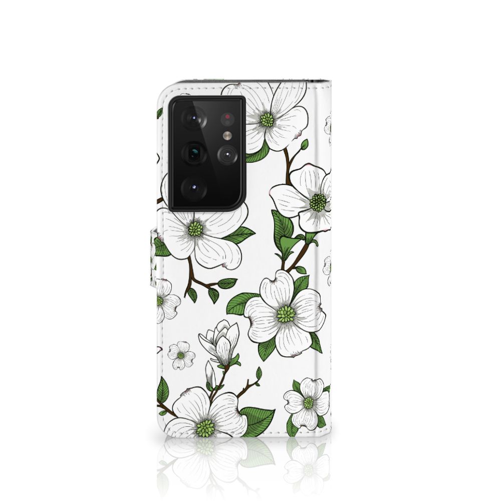 Samsung Galaxy S21 Ultra Hoesje Dogwood Flowers