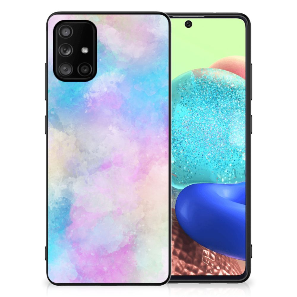 Kleurrijke Telefoonhoesje Samsung Galaxy A71 Watercolor Light