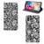 Apple iPhone Xs Max Smart Cover Black Flowers