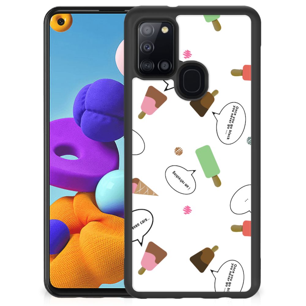 Samsung Galaxy A21s Silicone Case IJsjes