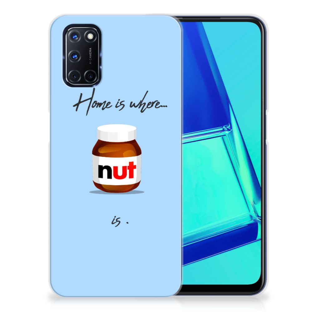 OPPO A52 | A72 Siliconen Case Nut Home