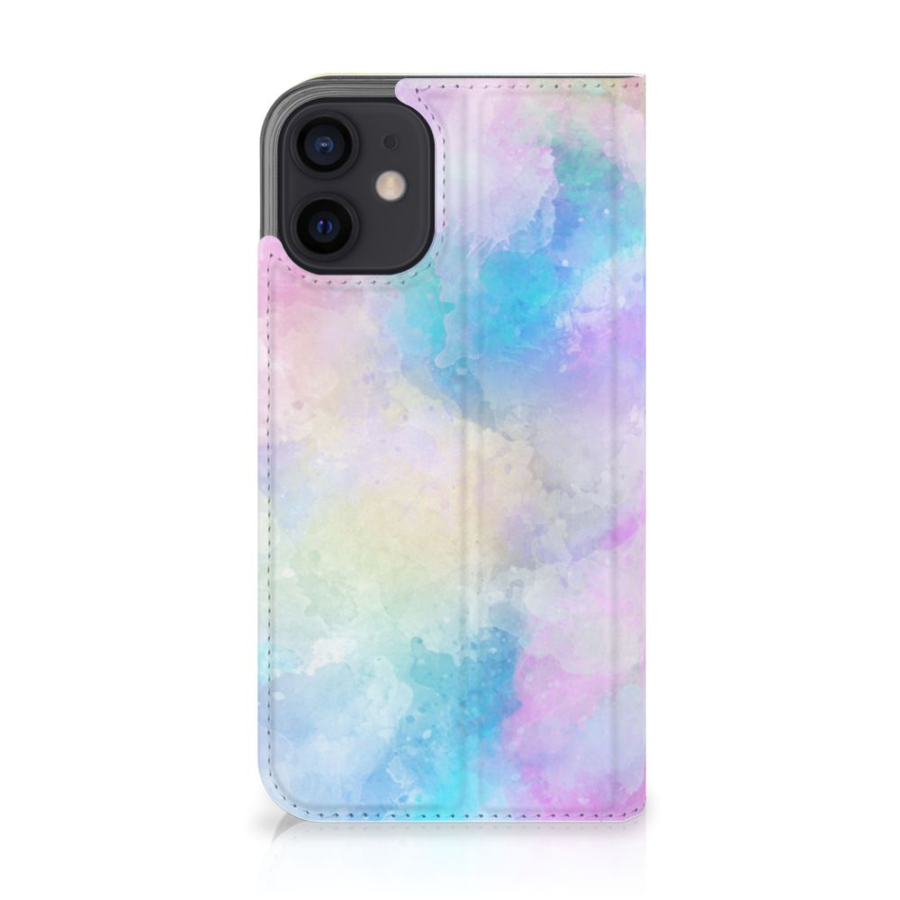 Bookcase iPhone 12 Mini Watercolor Light - B2C Telecom