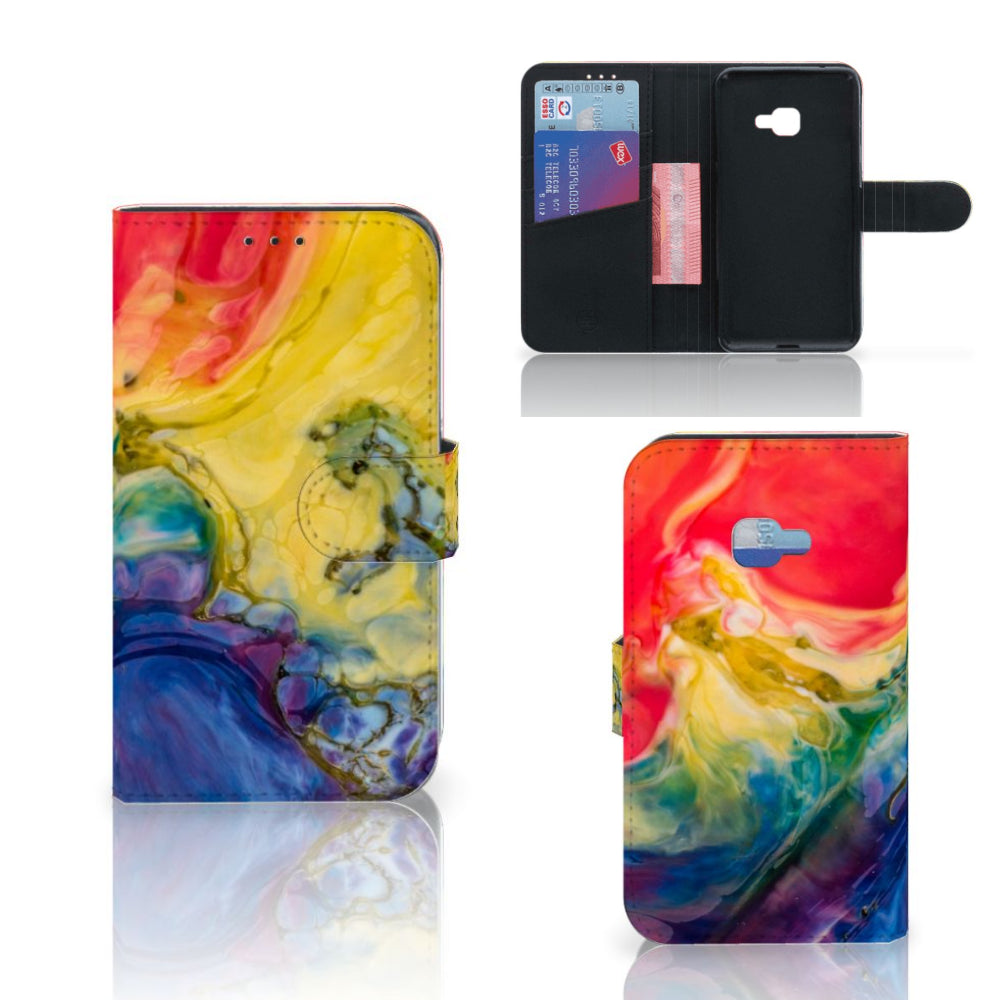 Hoesje Samsung Galaxy Xcover 4 | Xcover 4s Watercolor Dark