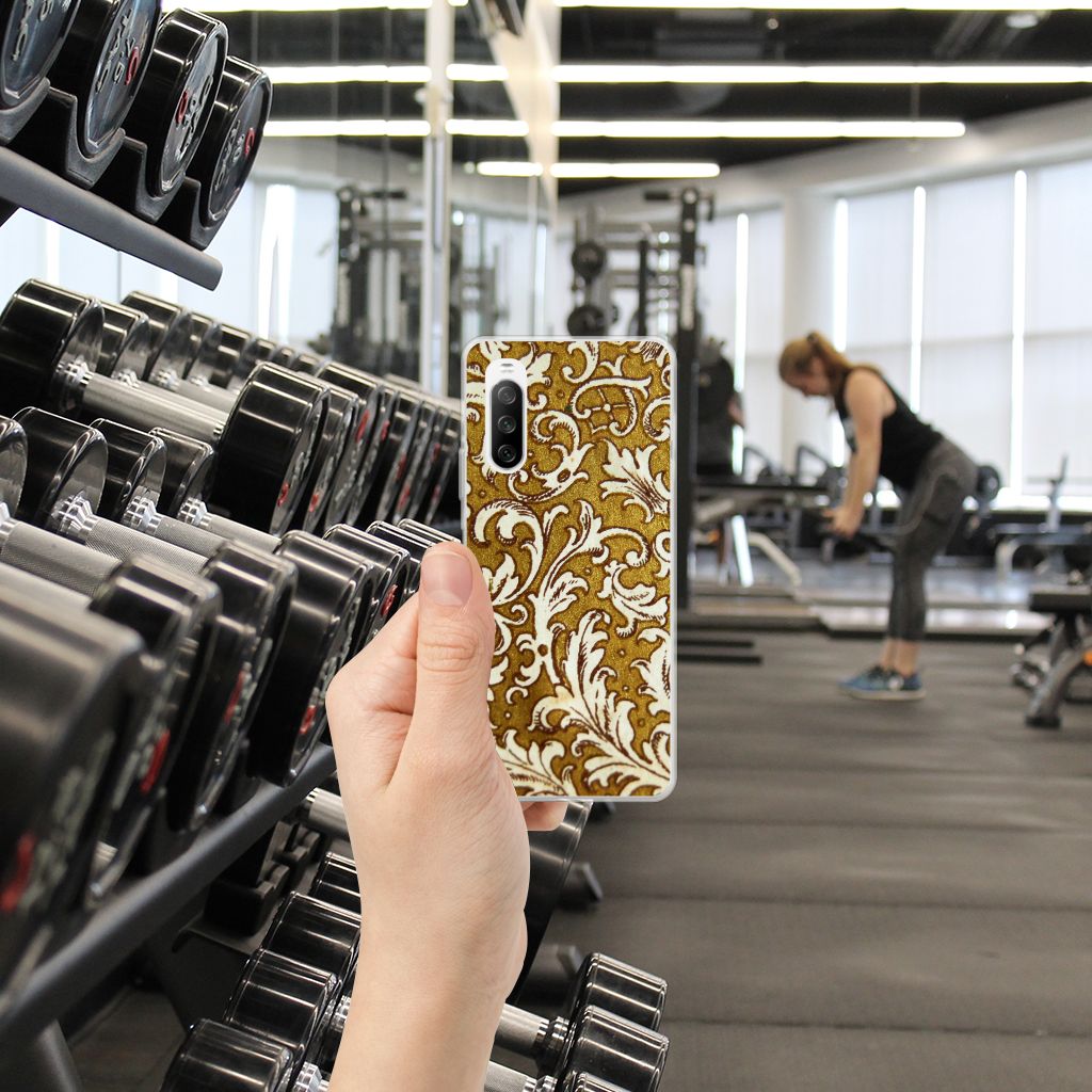 Siliconen Hoesje Sony Xperia 10 III Barok Goud B2C Telecom