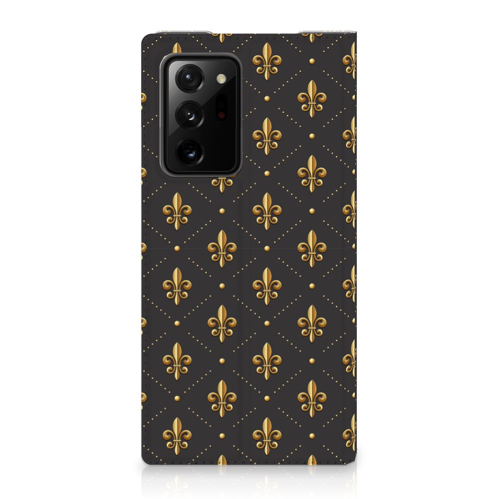 Samsung Galaxy Note 20 Ultra Hoesje met Magneet Franse Lelie - B2C Telecom
