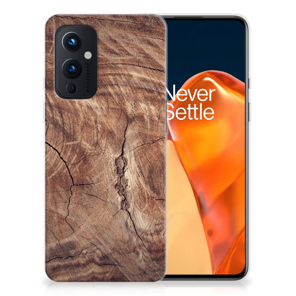 OnePlus 9 Bumper Hoesje Tree Trunk