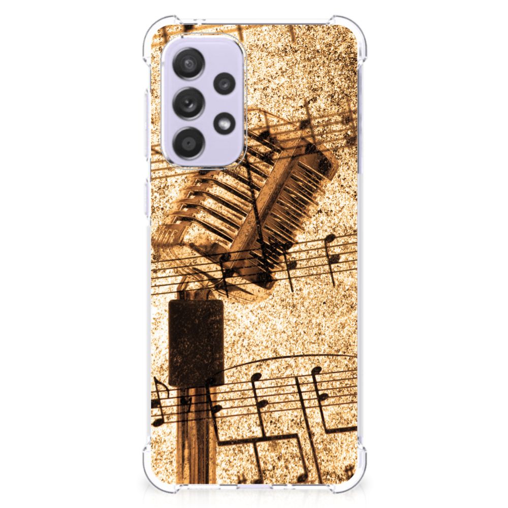 Samsung Galaxy A33 Anti-shock Hoesje met foto Bladmuziek B2C Telecom