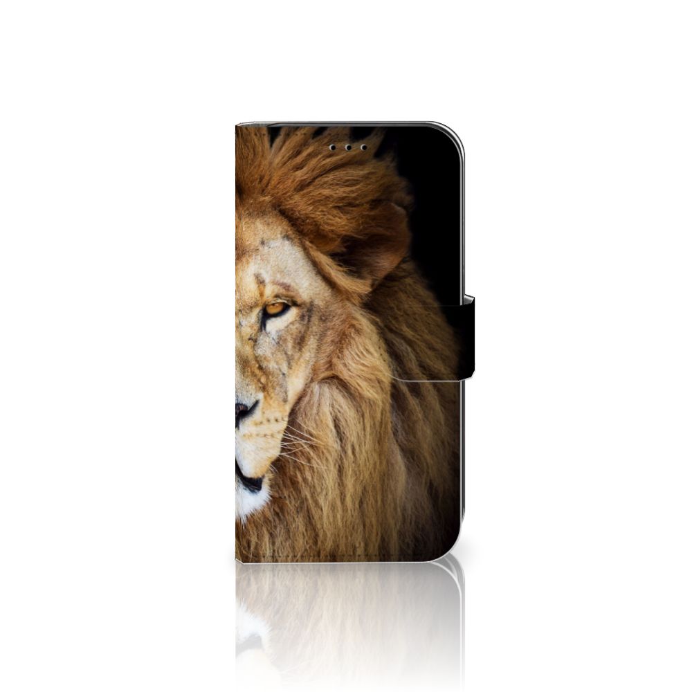 Apple iPhone 11 Telefoonhoesje met Pasjes Leeuw