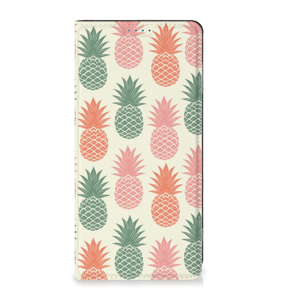 Motorola Moto G53 Flip Style Cover Ananas