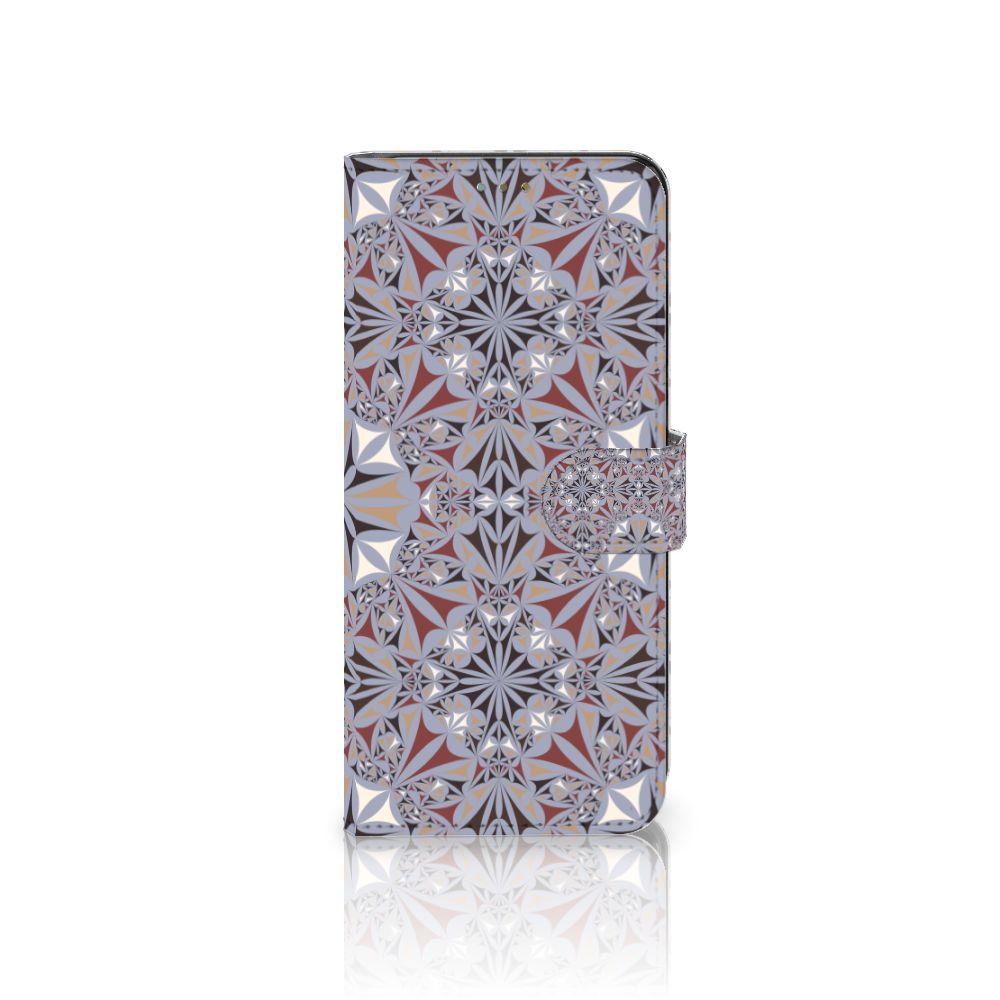 Motorola Moto G52 | Moto G82 Bookcase Flower Tiles