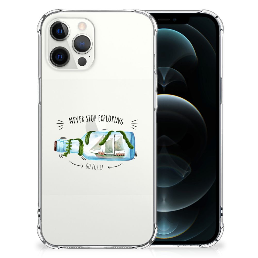 iPhone 12 Pro Max Stevig Bumper Hoesje Boho Bottle B2C Telecom