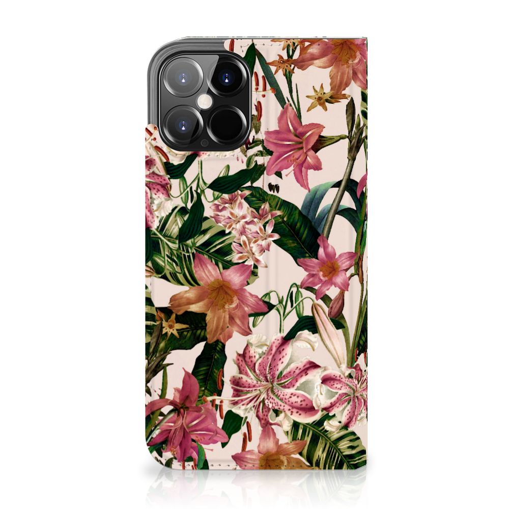 iPhone 12 Pro Max Smart Cover Flowers - B2C Telecom
