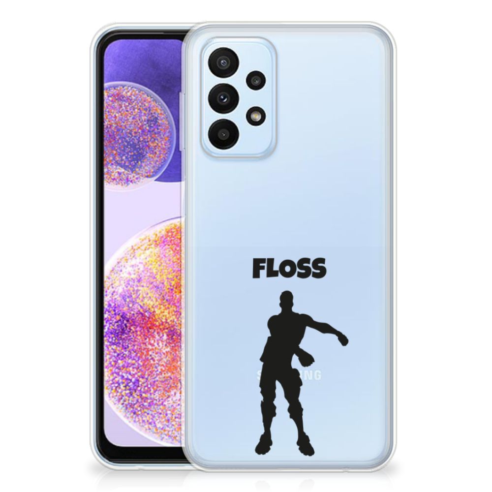 Samsung Galaxy A23 Telefoonhoesje met Naam Floss B2C Telecom