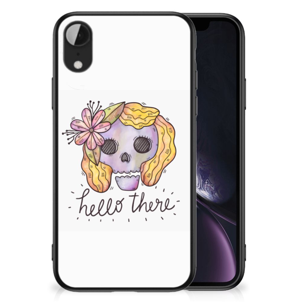 Telefoonhoesje Apple iPhone XR Boho Skull
