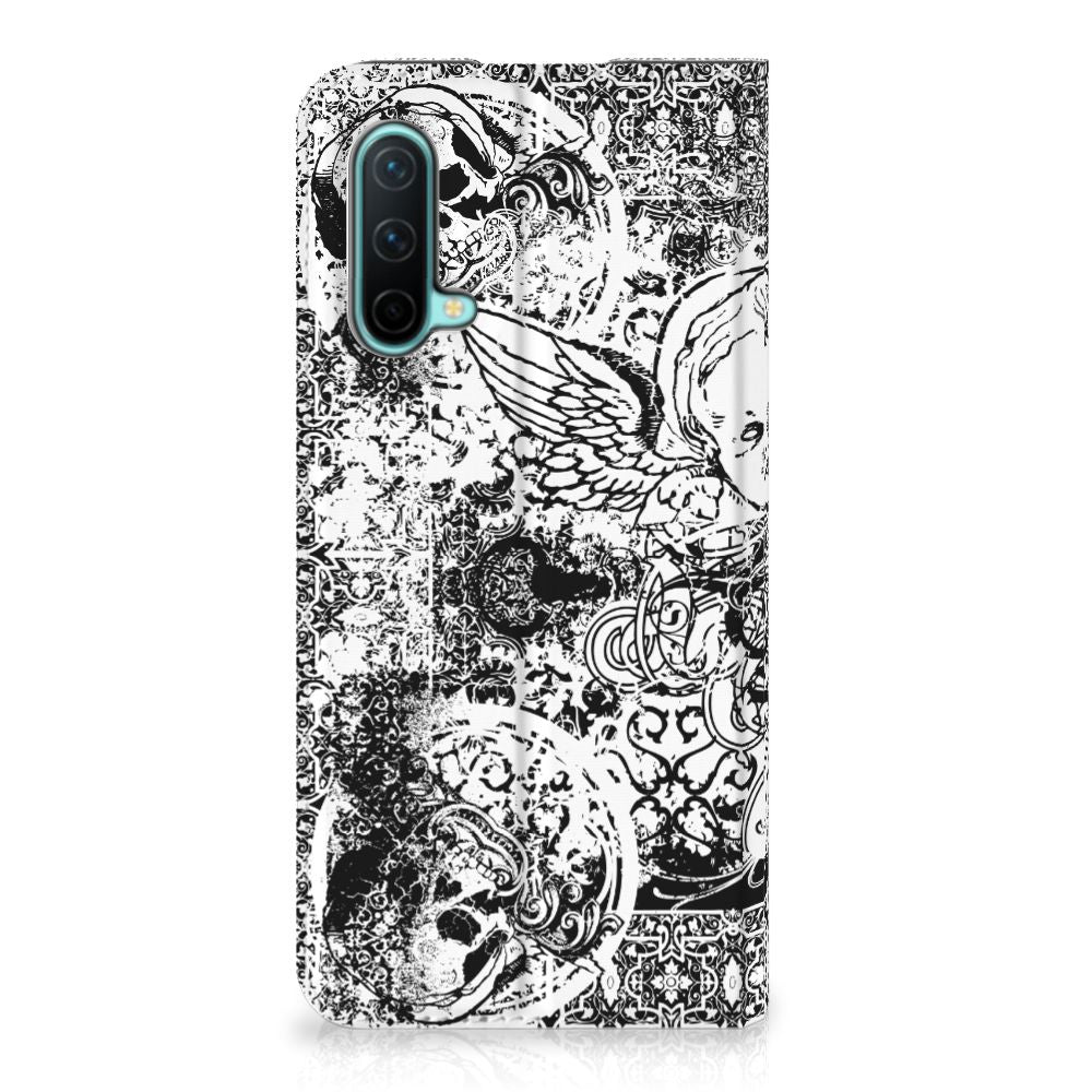 Mobiel BookCase OnePlus Nord CE 5G Skulls Angel - B2C Telecom
