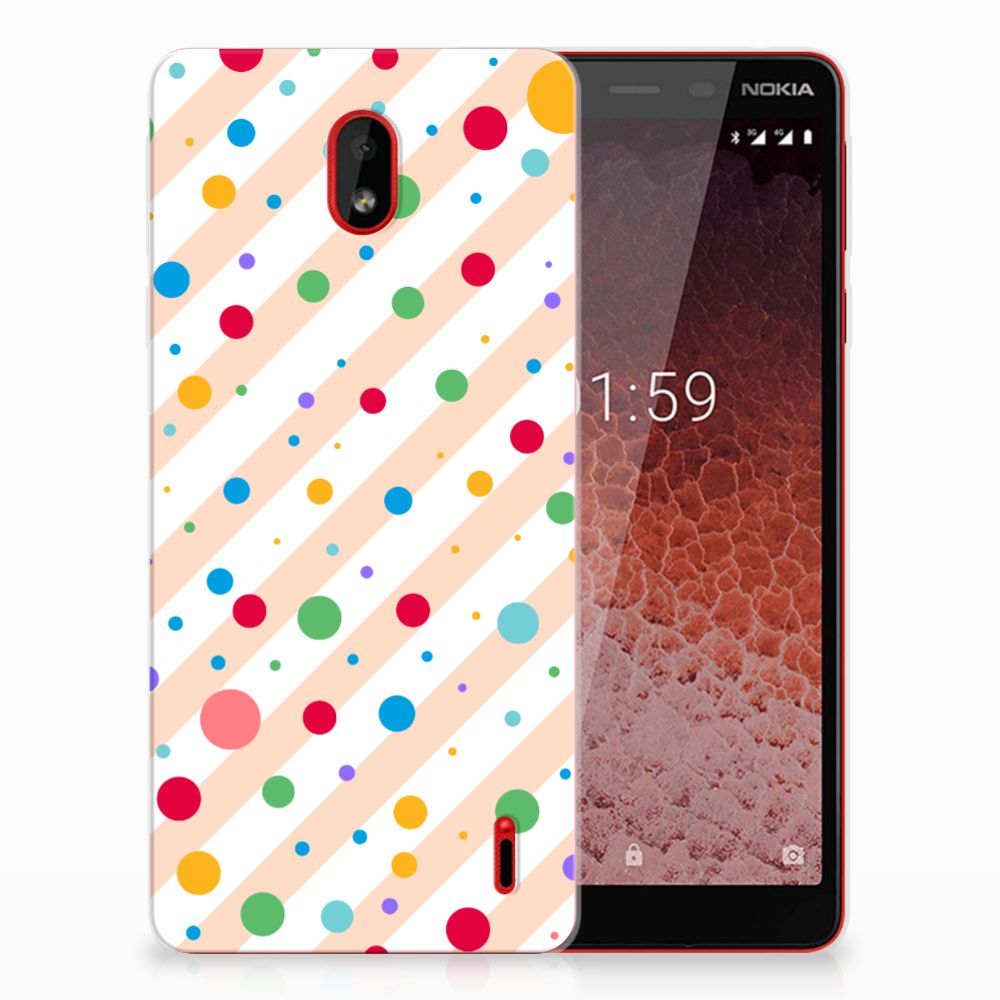 Nokia 1 Plus TPU bumper Dots