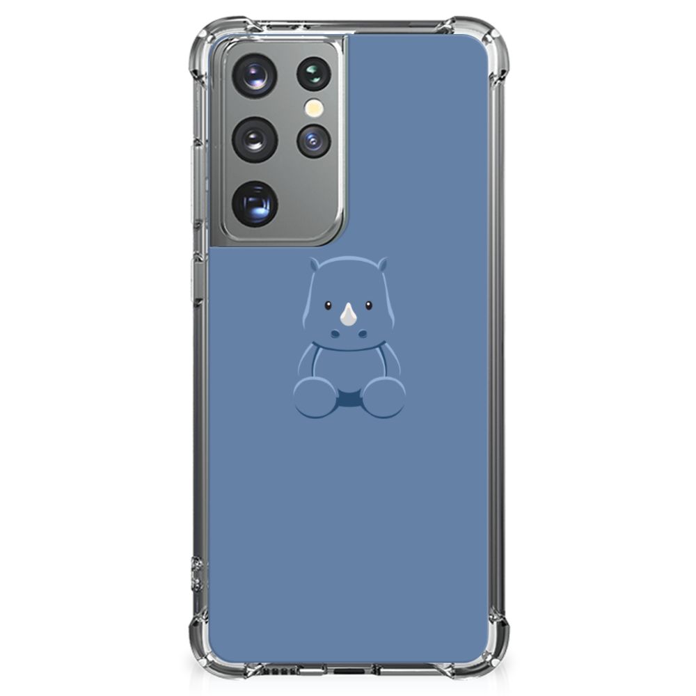 Samsung Galaxy S21 Ultra Stevig Bumper Hoesje Baby Rhino B2C Telecom