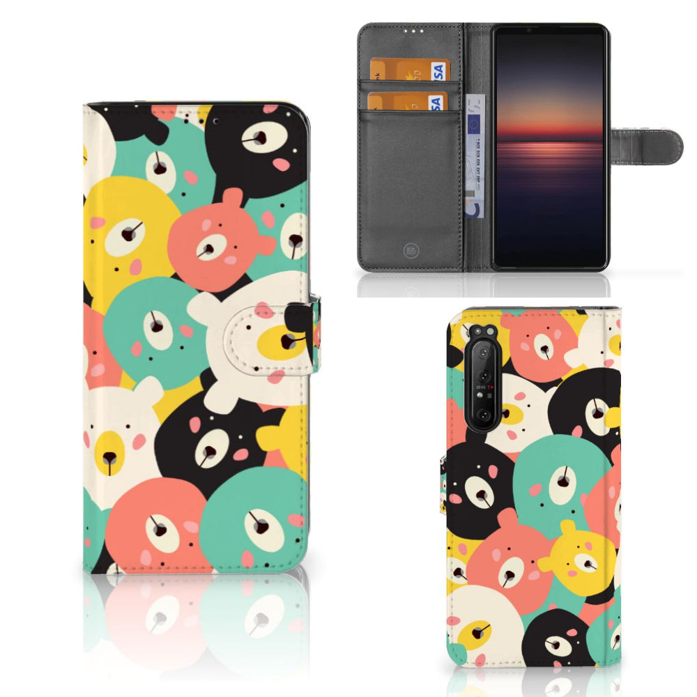 Sony Xperia 1 II Leuk Hoesje Bears