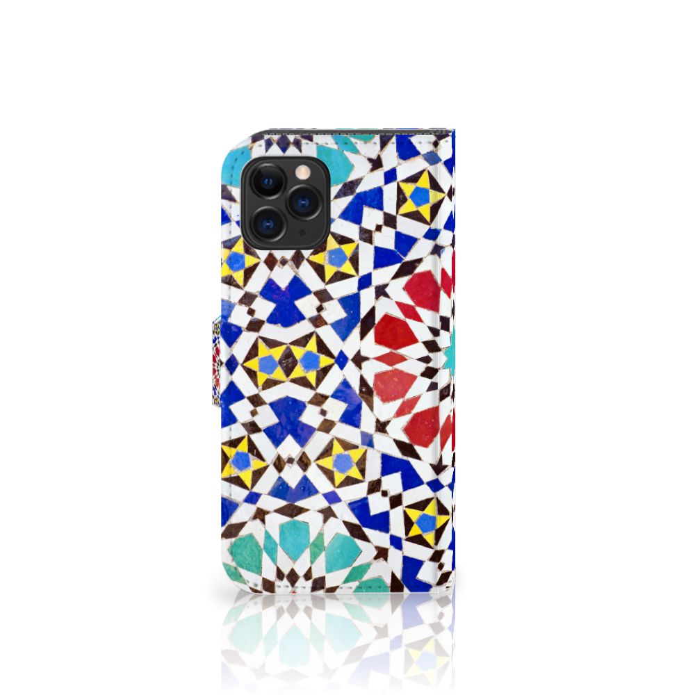 Apple iPhone 11 Pro Bookcase Mozaïek