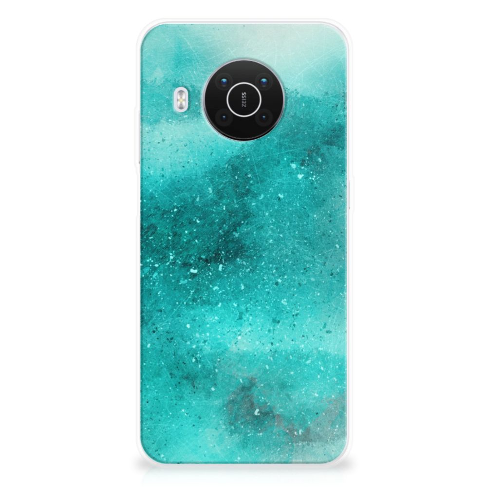 Hoesje maken Nokia X10 | X20 Painting Blue