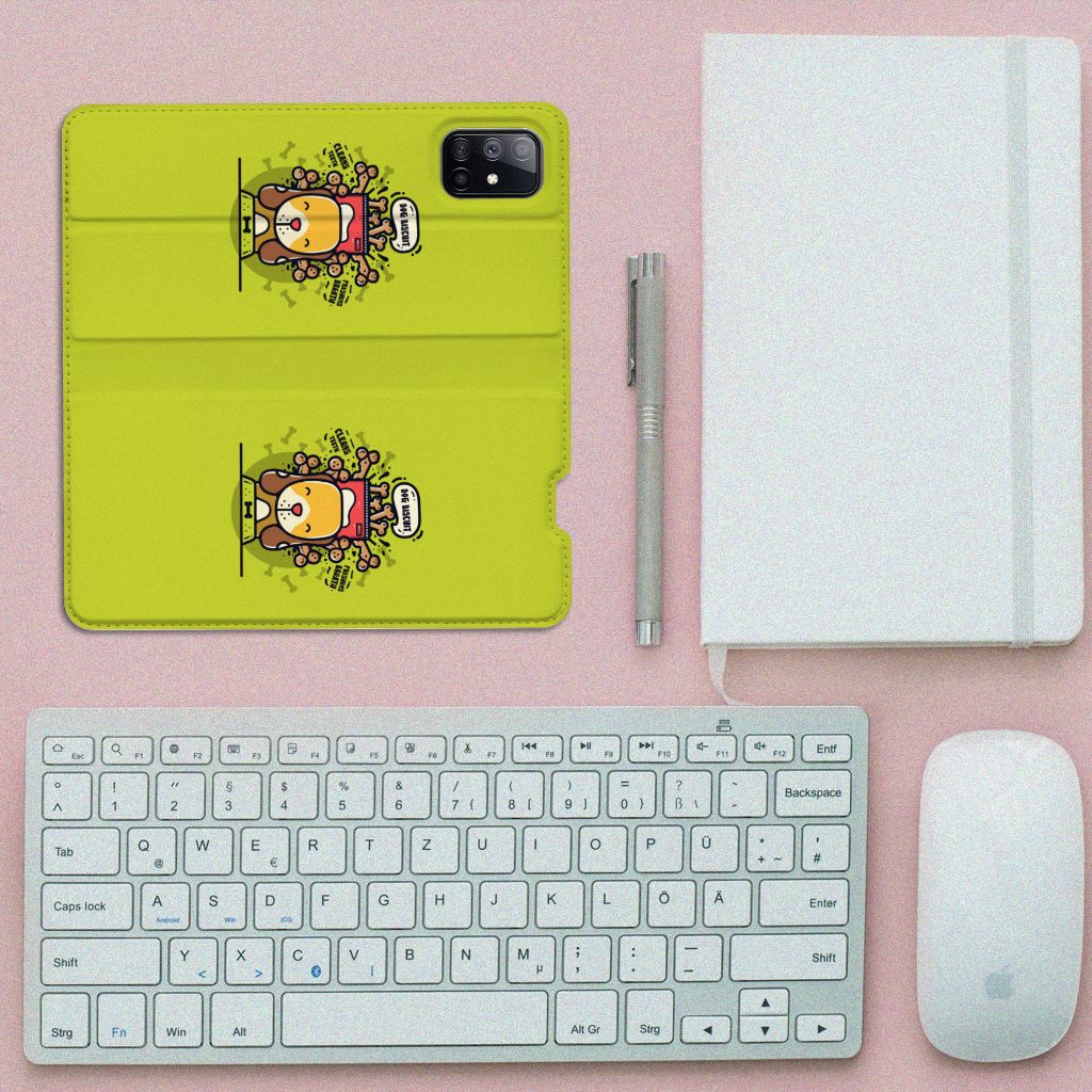 Samsung Galaxy M51 Magnet Case Doggy Biscuit - B2C Telecom