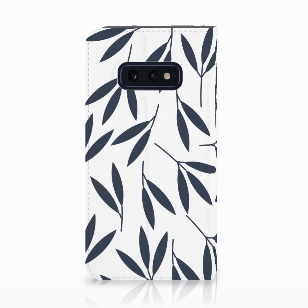 Samsung Galaxy S10e Smart Cover Leaves Blue