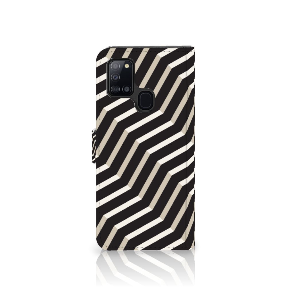 Samsung Galaxy A21s Book Case Illusion