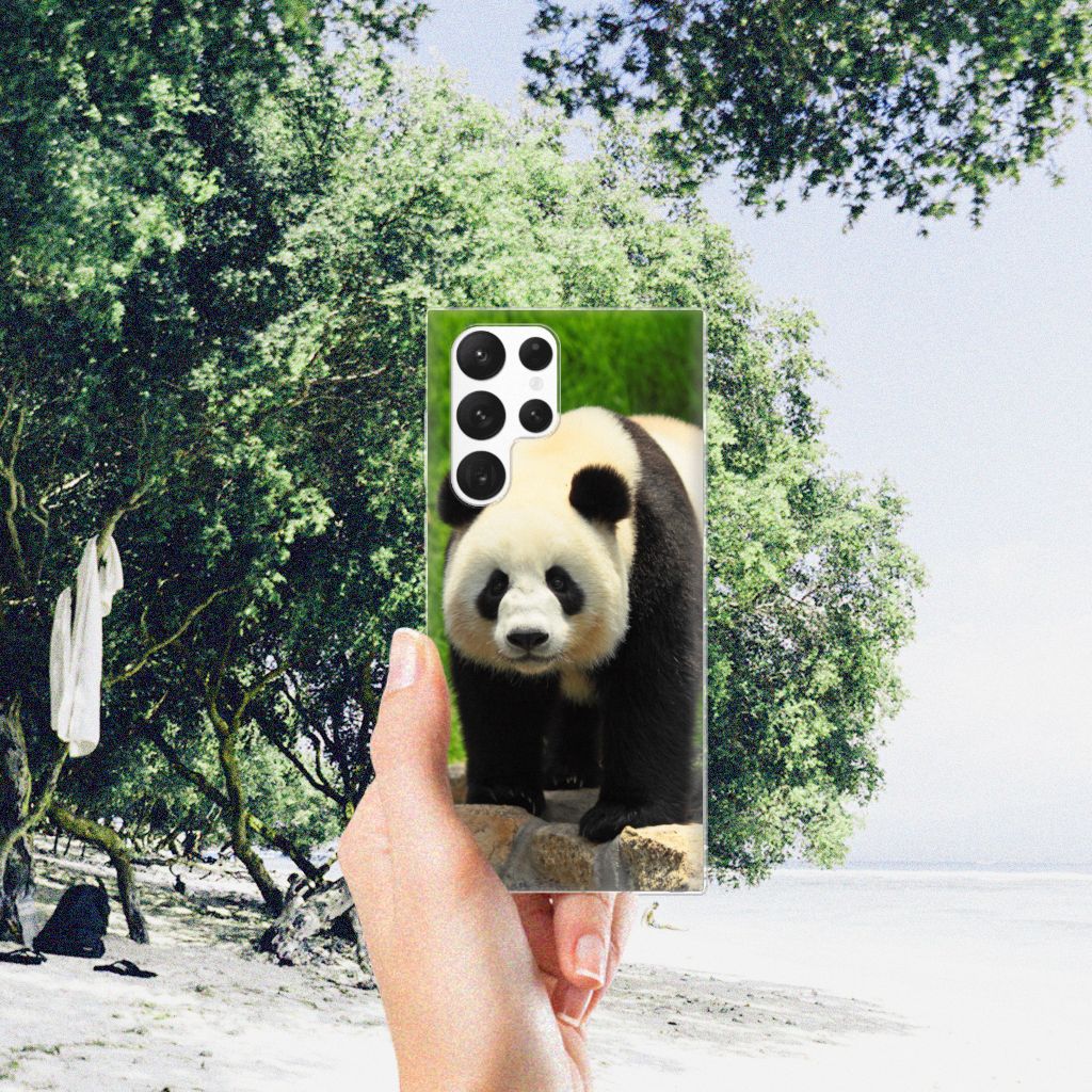 Samsung Galaxy S22 Ultra TPU Hoesje Panda B2C Telecom