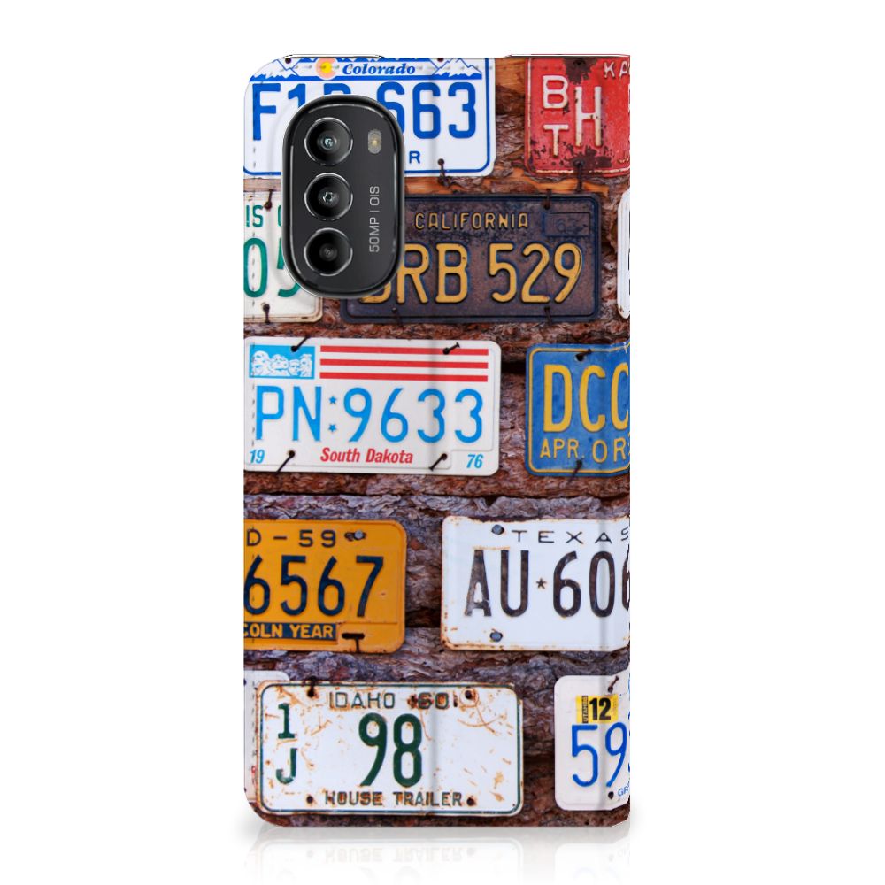 Motorola Moto G52 | Moto G82 Stand Case Kentekenplaten - B2C Telecom