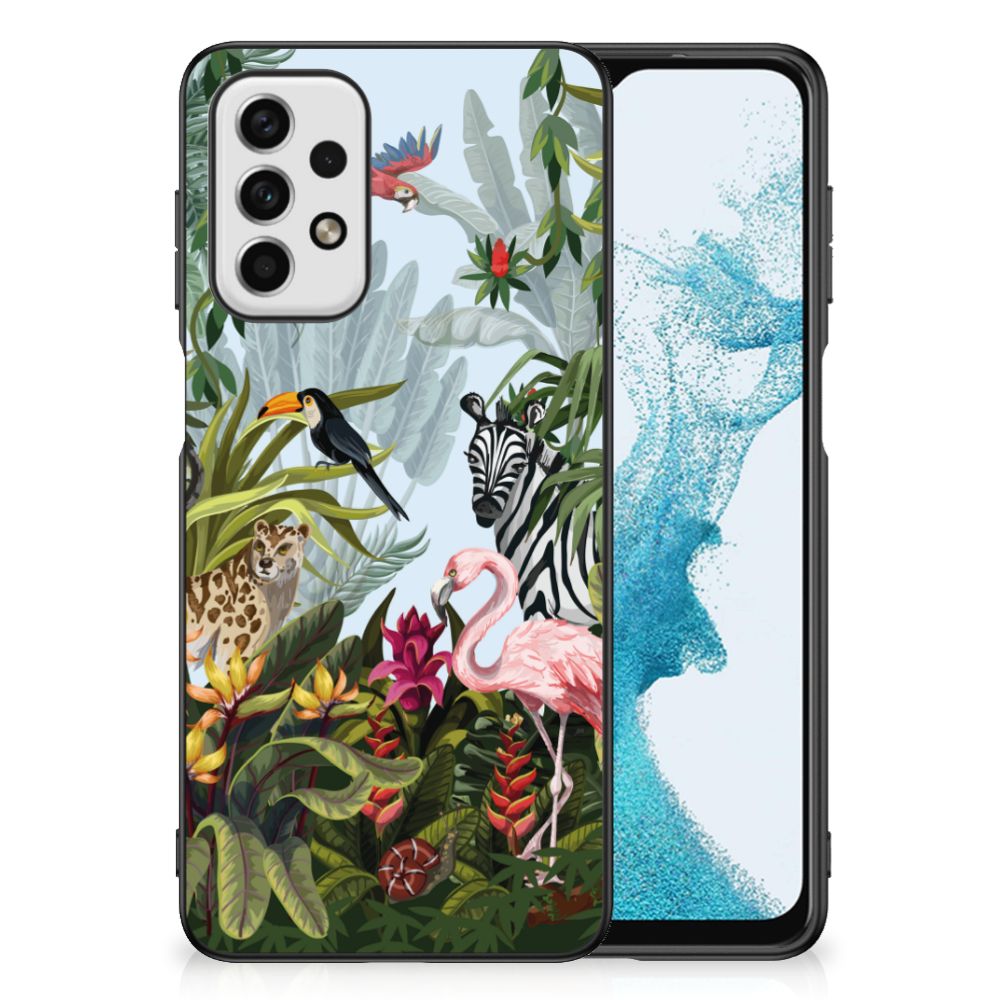Dierenprint Telefoonhoesje voor Samsung Galaxy A23 Jungle B2C Telecom