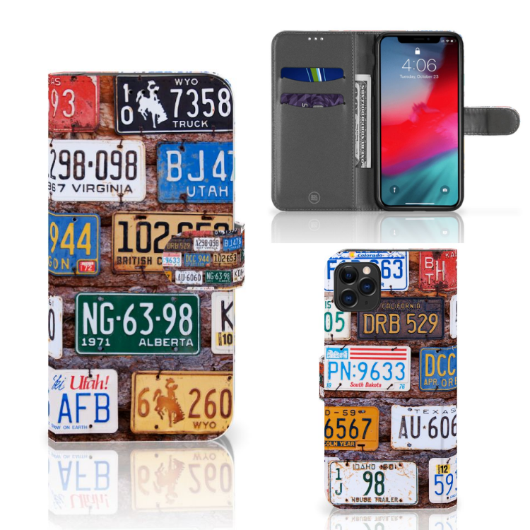Apple iPhone 11 Pro Max Telefoonhoesje met foto Kentekenplaten