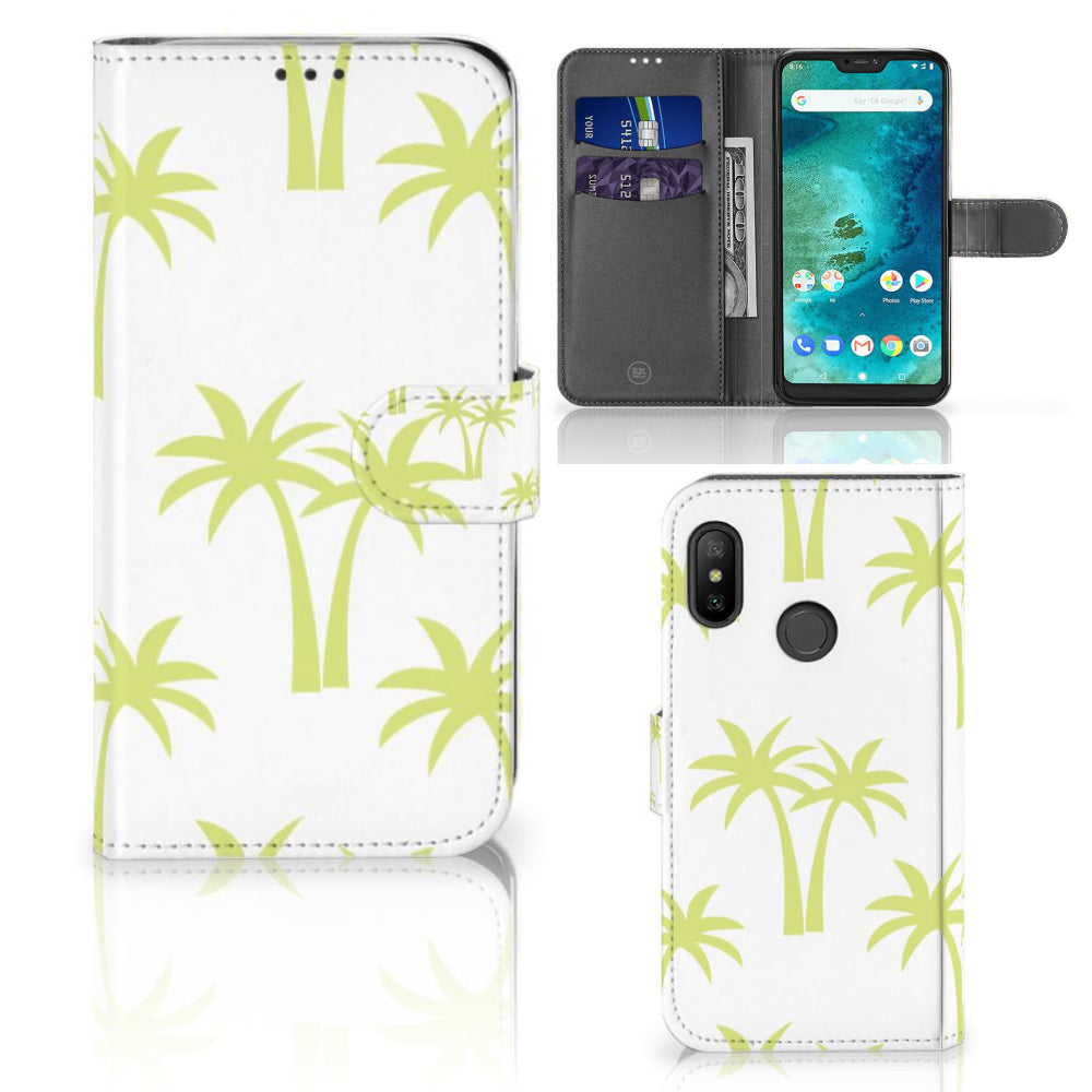 Xiaomi Mi A2 Lite Hoesje Palmtrees