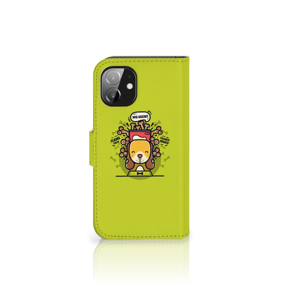 Apple iPhone 12 Mini Leuk Hoesje Doggy Biscuit